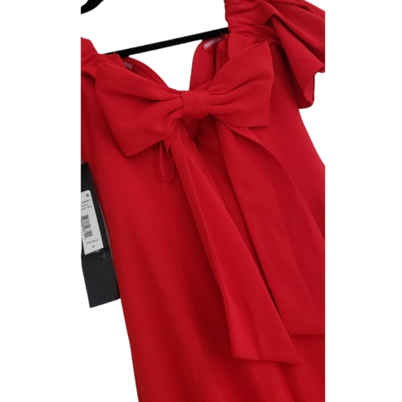 BADGLEY MISCHKA Off-the-Shoulder Gown - Picture 3 of 5